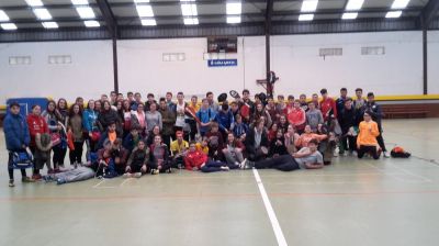 Competición intercomarcal de bádminton
