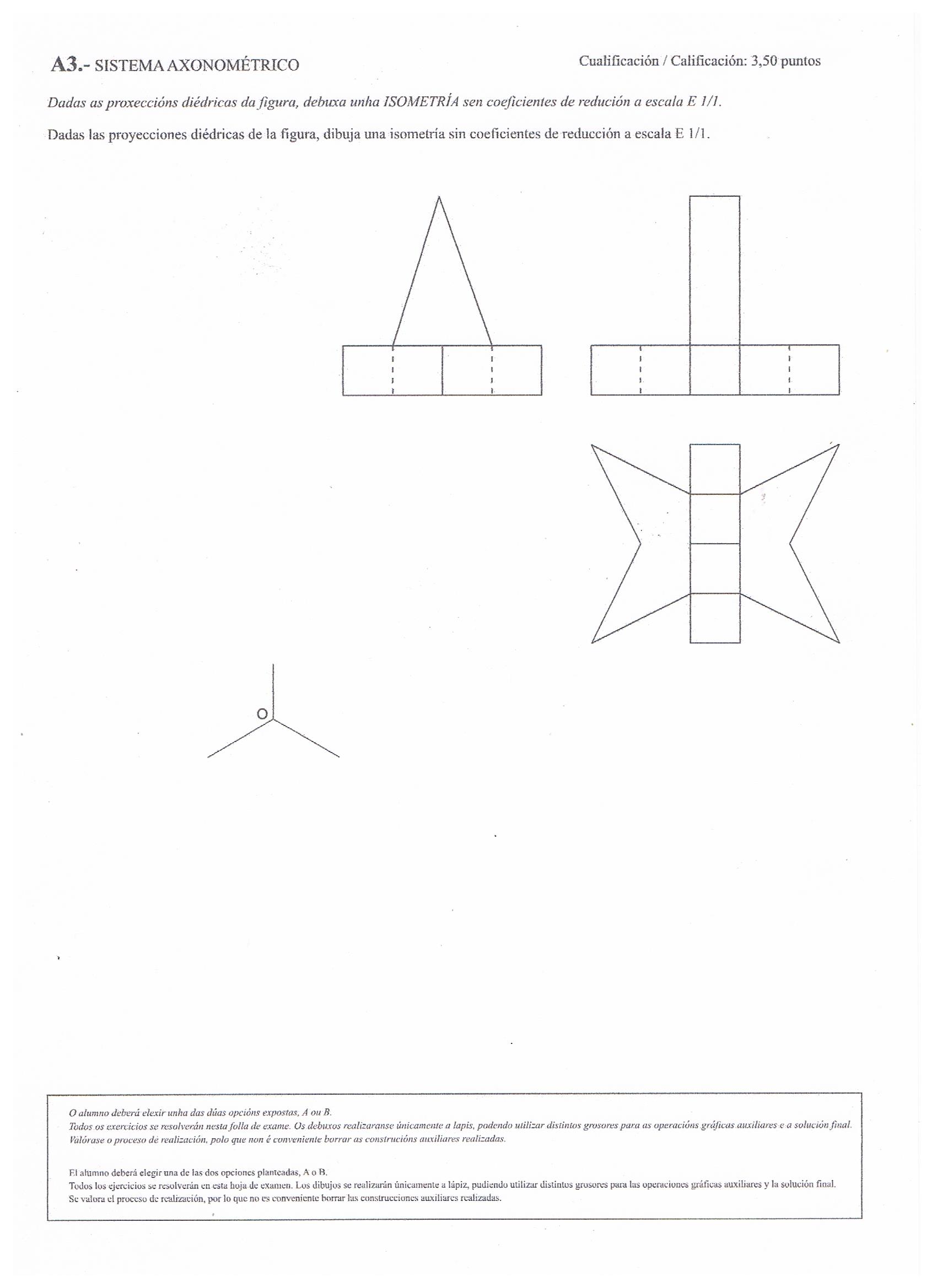 práctica de isometría (selectividade)