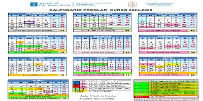 Calendario escolar 2024/25