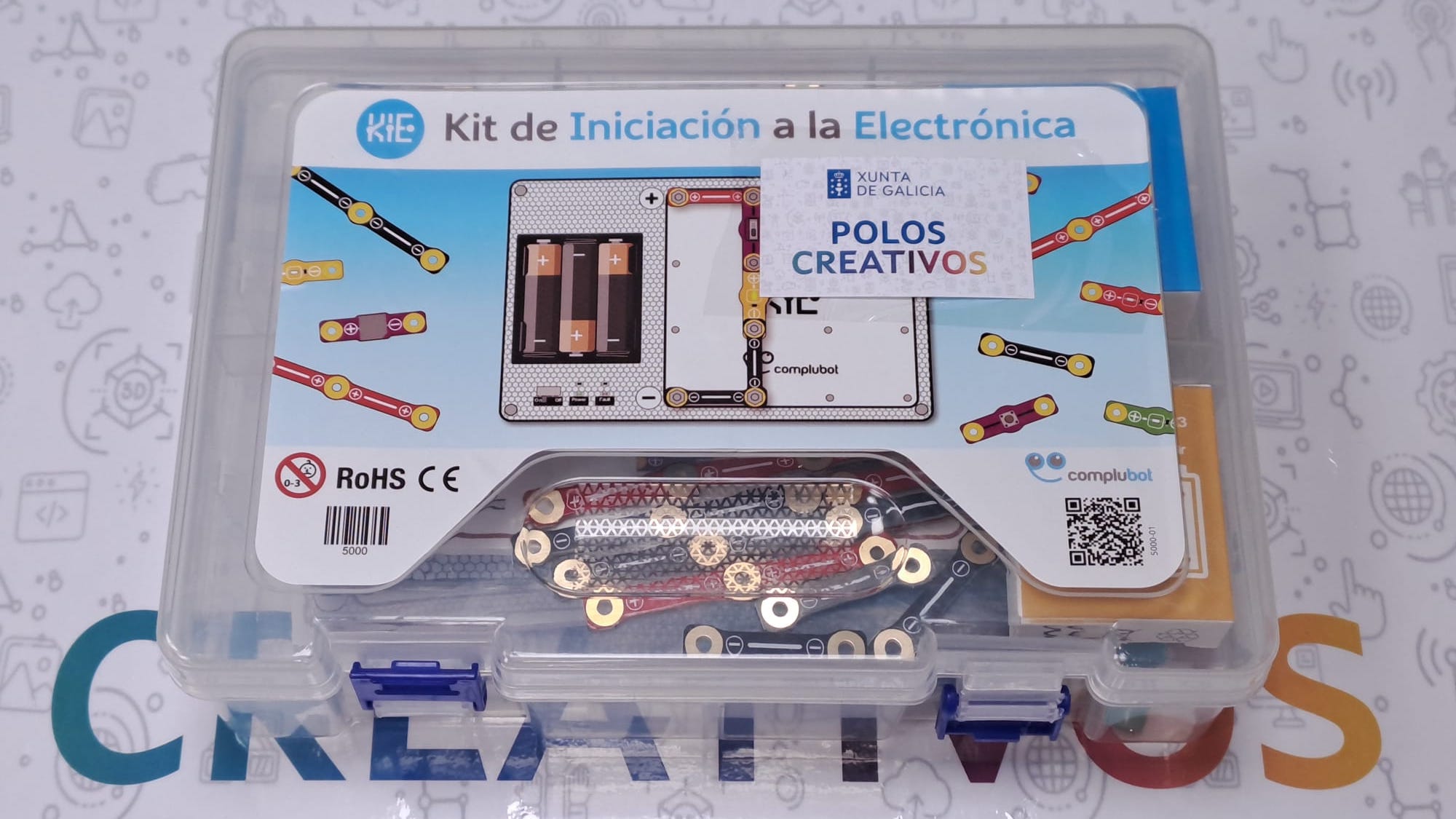 Kit para construir circuitos eléctricos
