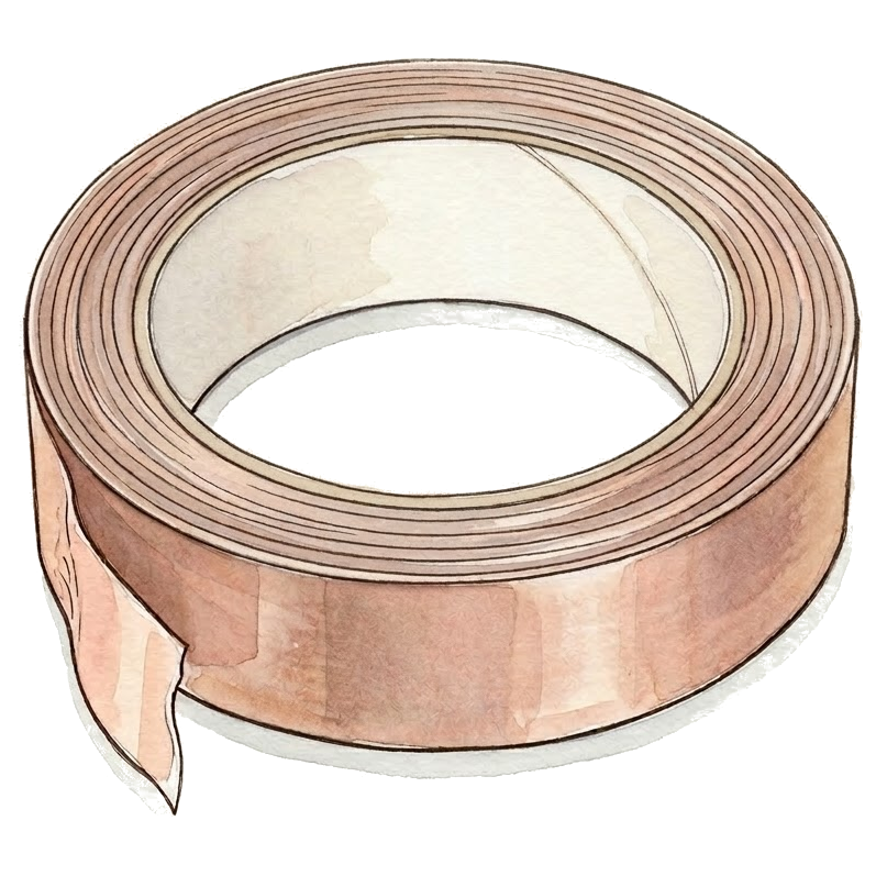 cinta condutora de cobre adhesiva