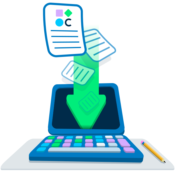 Icona oficial de material descargable do proxecto cREAgal