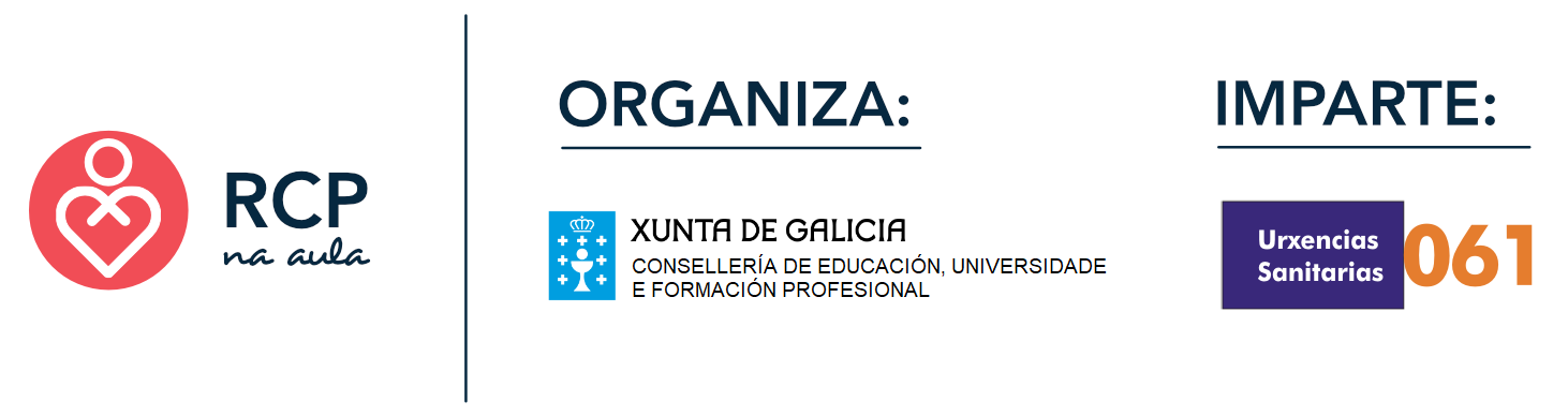 Logotipo do programa RCP na aula