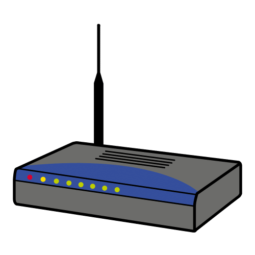 Pictograma dun router