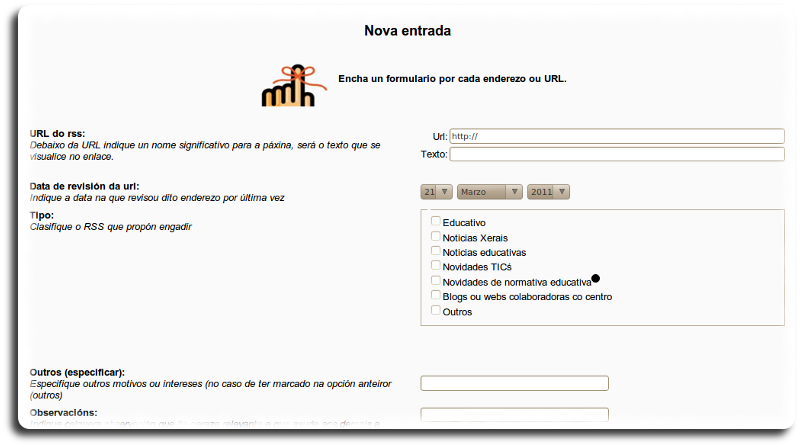engadir rexistros engadir rexistros