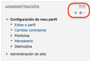 Bloque en modo edición