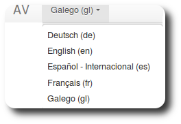 Selector de idiomas