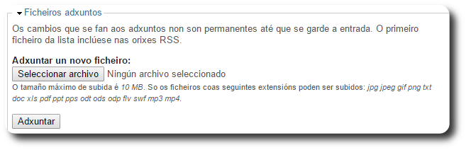 Ficheiros adxuntos