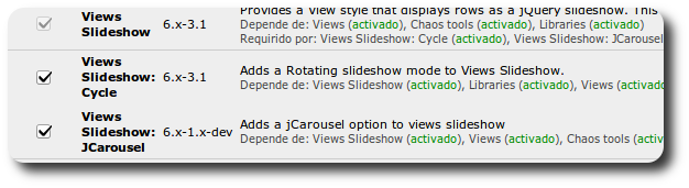 Activar Jcarousel