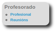 Profesorado: Profesional, Reunións