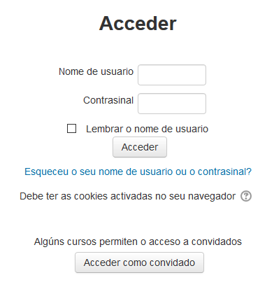 Recuperar contrasinal