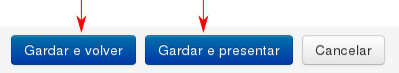 Botóns de gardado