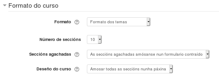 Formato do curso