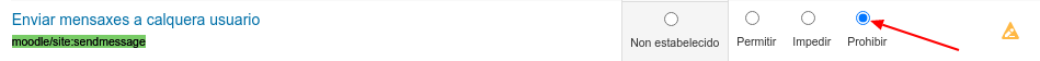 Prohibir sendmessage