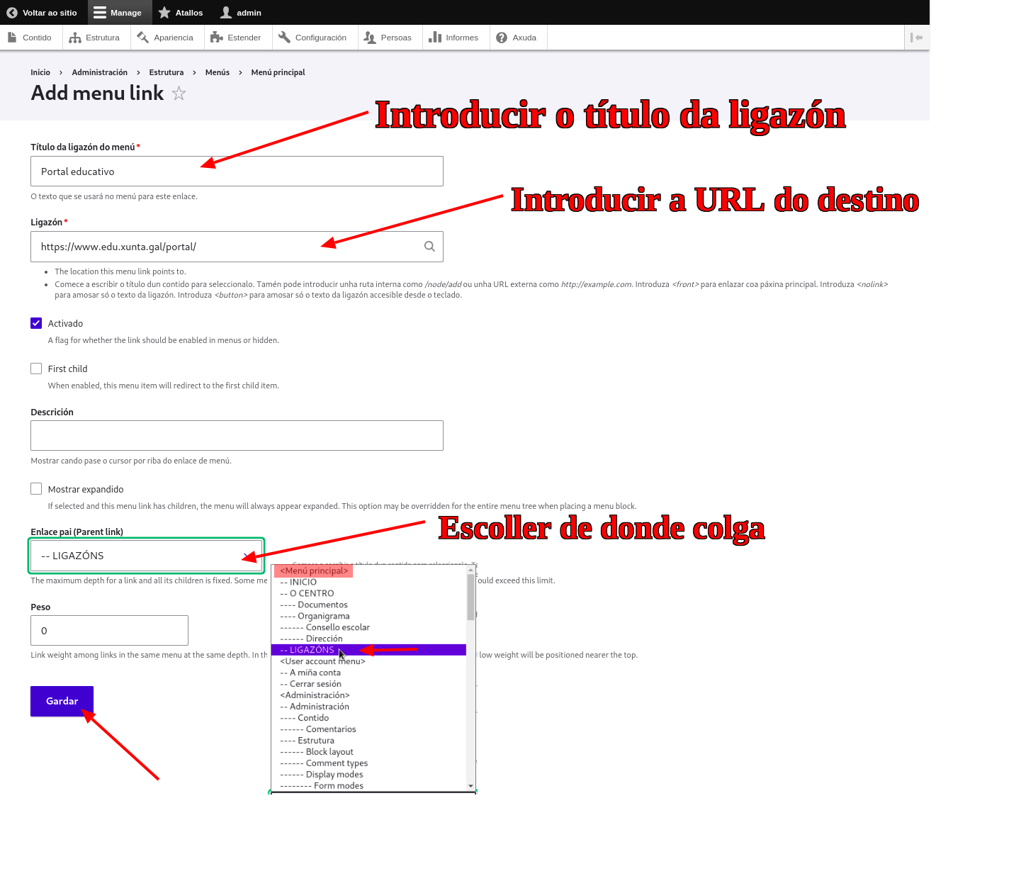 Nova ligazón externa