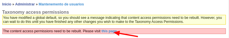 Aviso reconstruir permisos