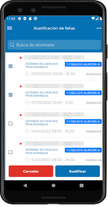 Xustificación masiva