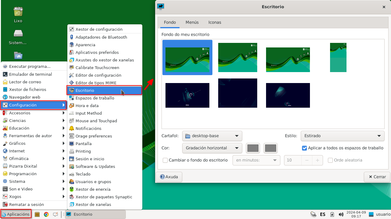 configuracion_escritorio