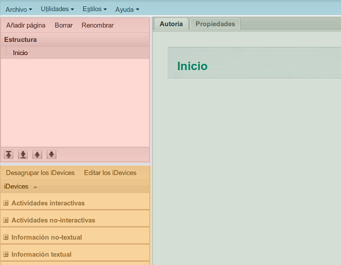 Mapa de imágenes. Pulsa en cada una de los círculos.