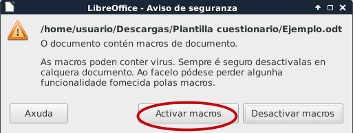 Activar Macros