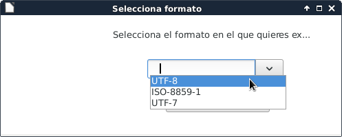 Formato UTF8