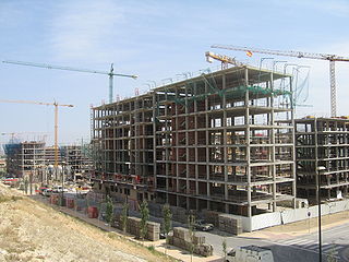 estructura de hormigón