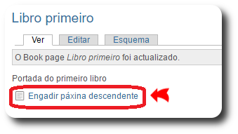 Engadir unha páxina filla