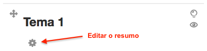 Editar o resumo