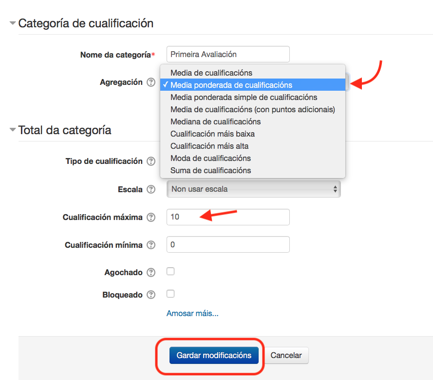 Categoría da cualificación